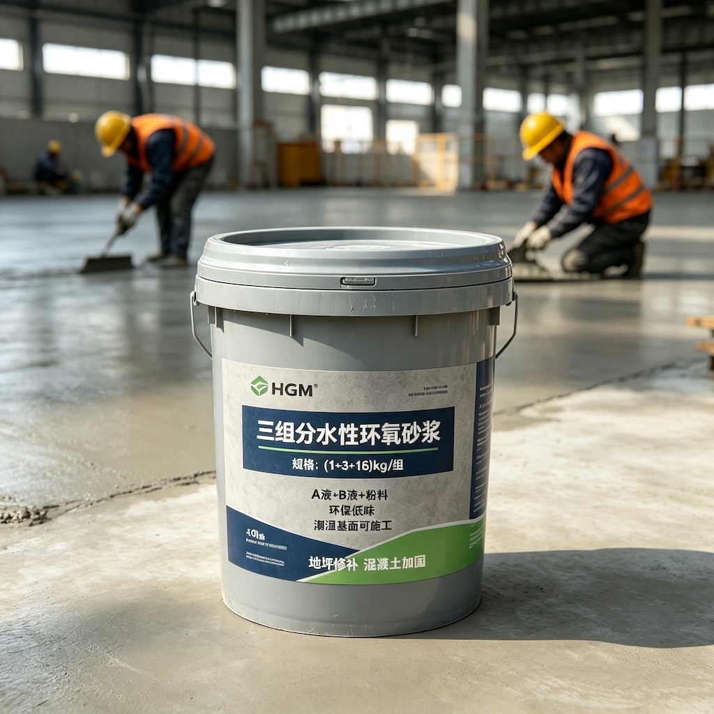 黄梅三组份水性环氧砂浆